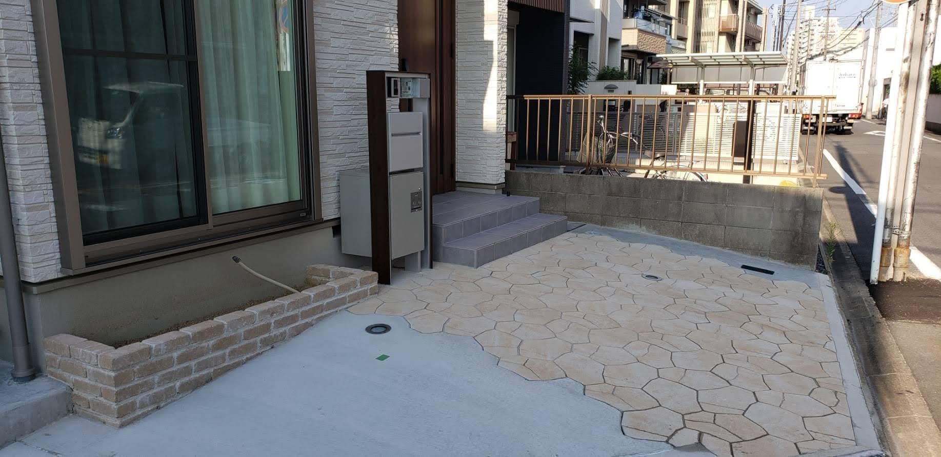 外構工事 | 名古屋市中村区のエクステリア工事ならイズ美