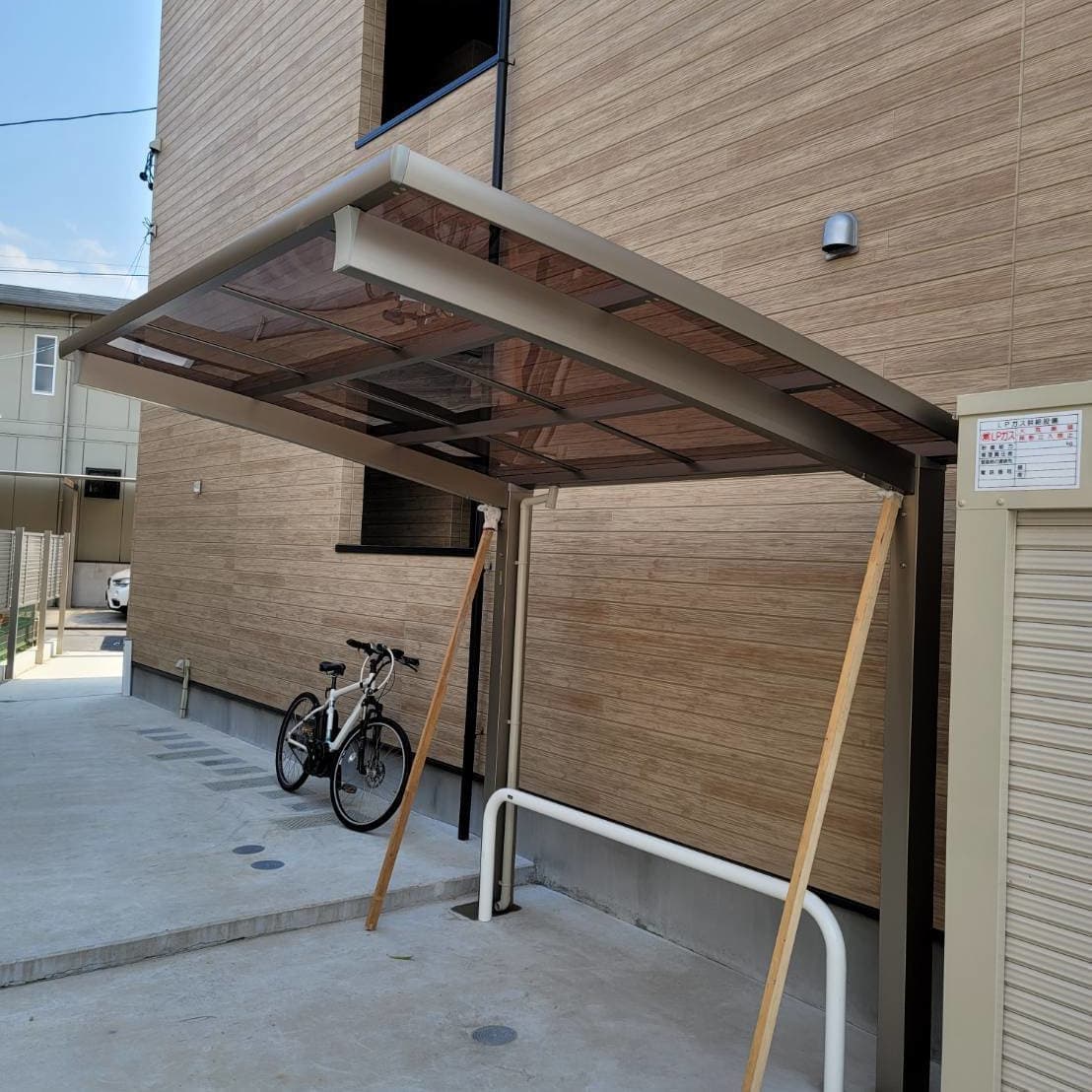 サイクルポート新設・取替え 名古屋市中村区 | 名古屋市中村区でエクステリア工事ならイズ美