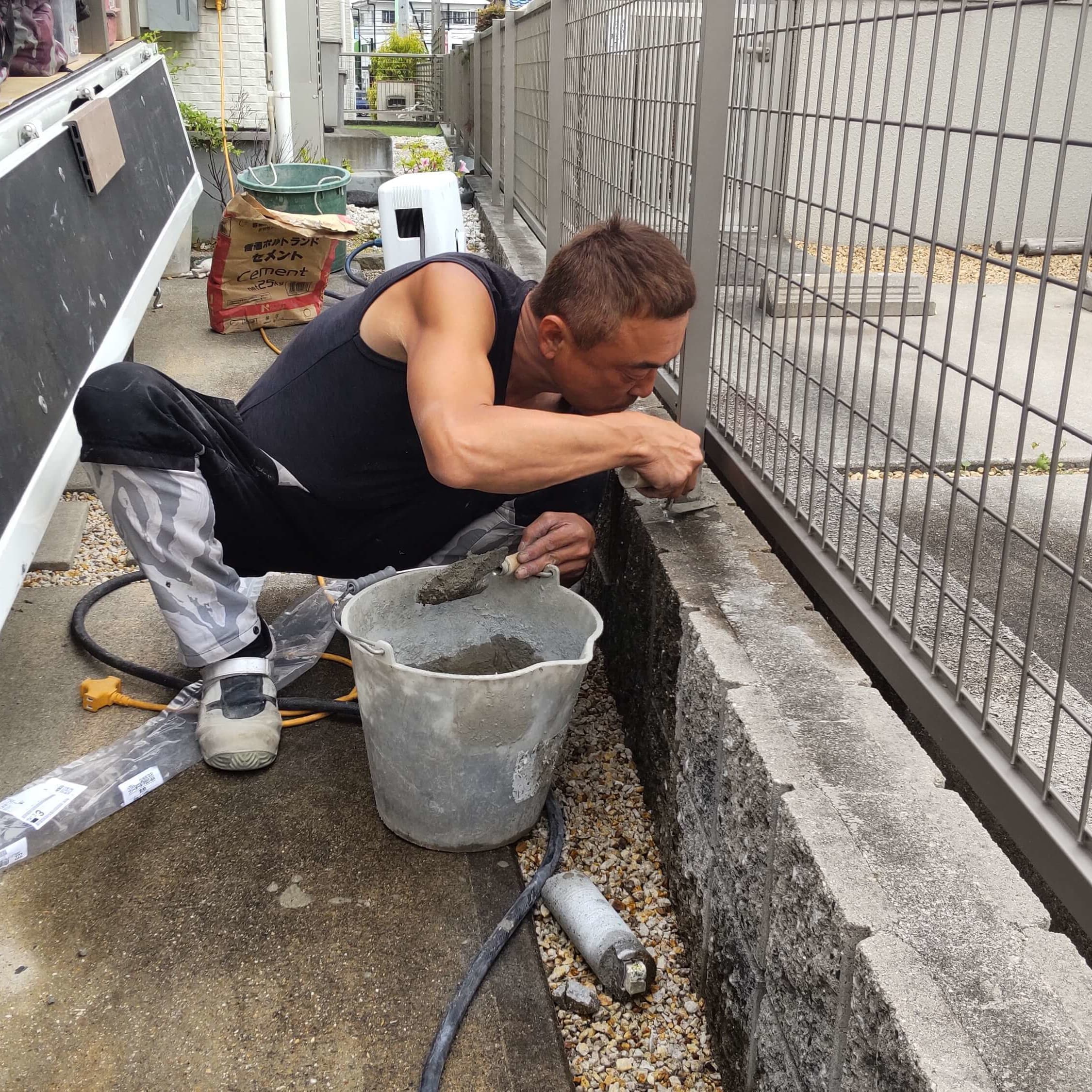 フェンス修理 名古屋市中村区 | 名古屋市中村区でエクステリア工事ならイズ美