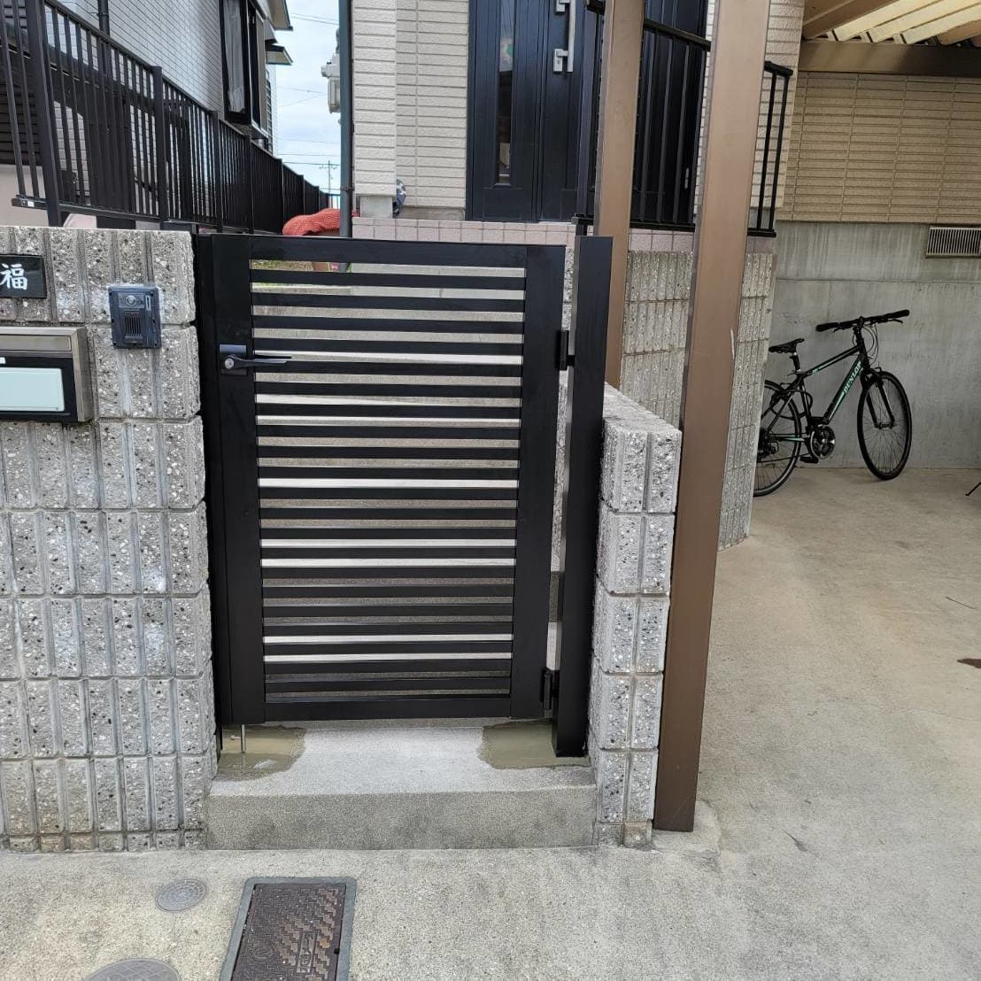 門扉新設・取替え 名古屋市中村区 | 名古屋市中村区でエクステリア工事ならイズ美