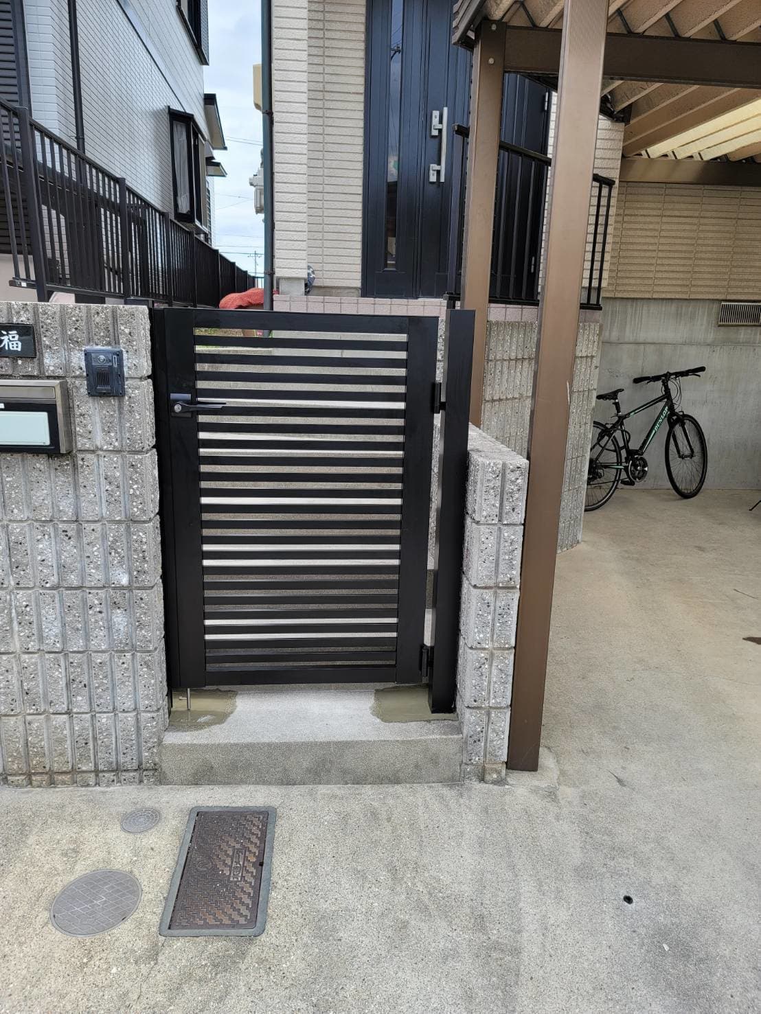 門扉新調 | 名古屋市中村区のエクステリア工事ならイズ美