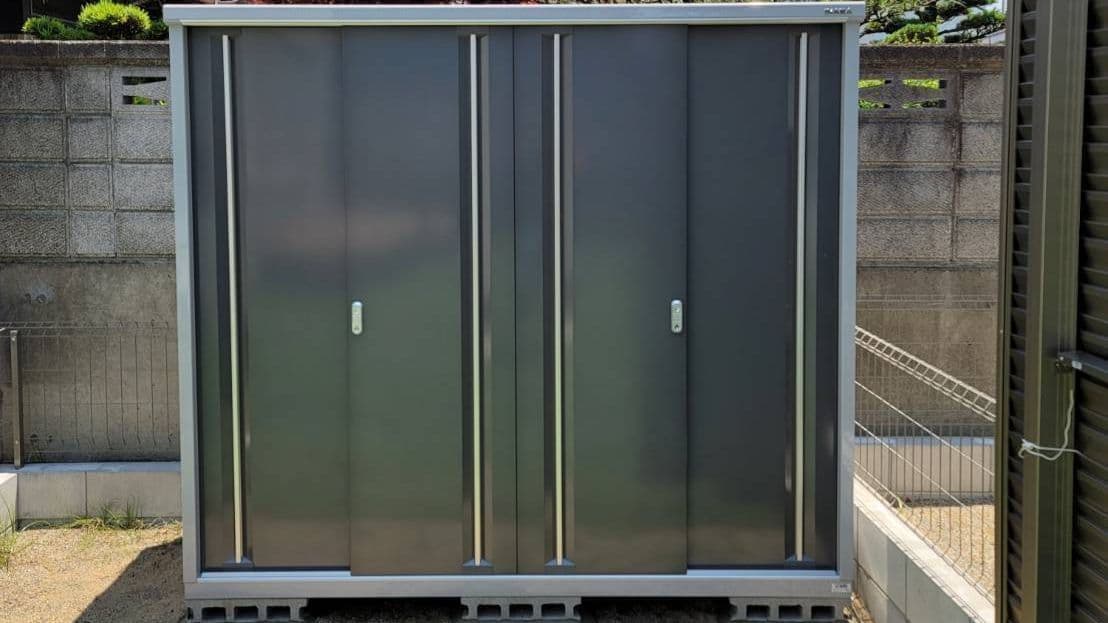 物置設置 名古屋市中村区 | 名古屋市中村区でエクステリア工事ならイズ美