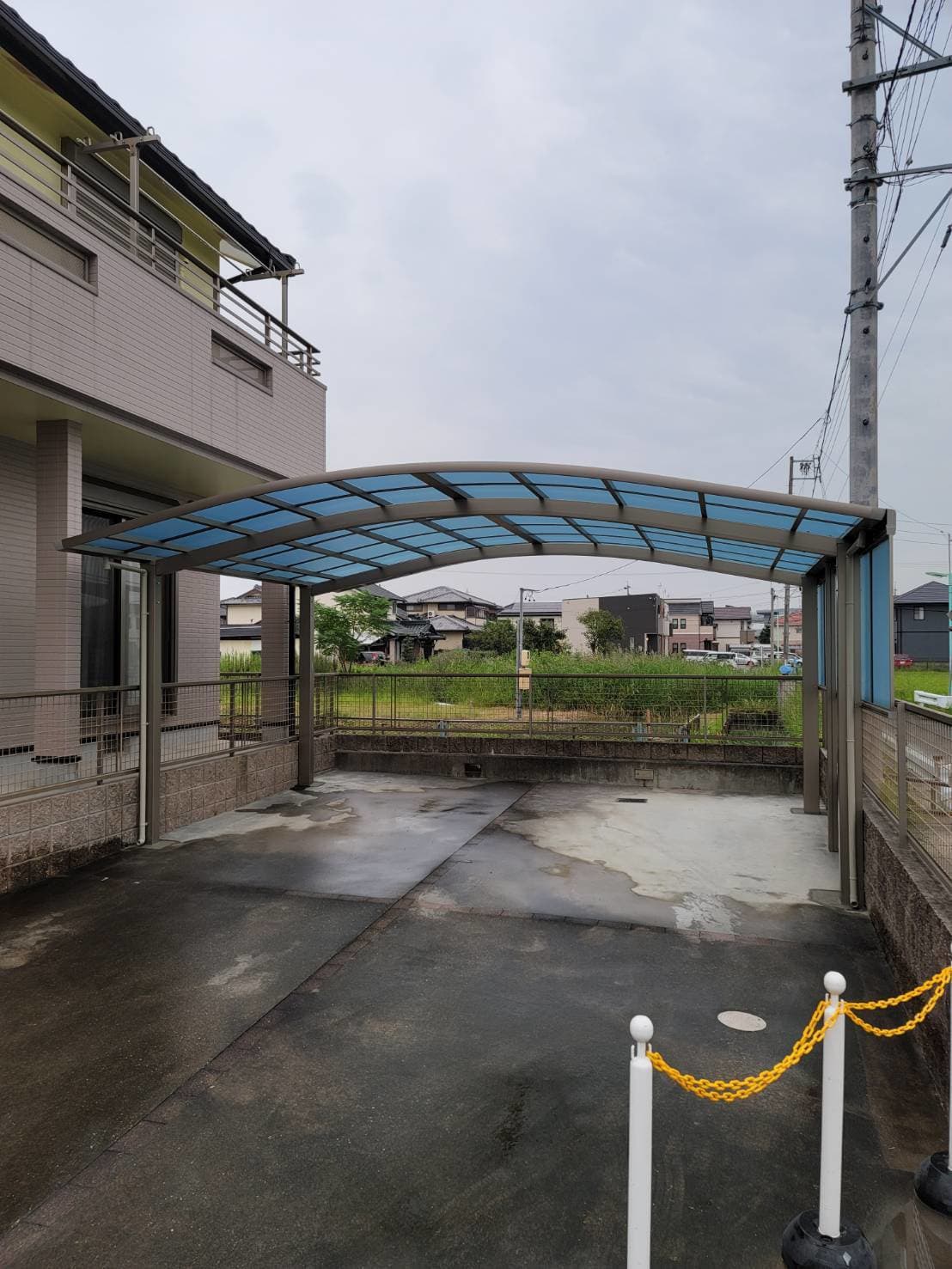 カーポート取替え工事 | 名古屋市中村区のエクステリア工事ならイズ美