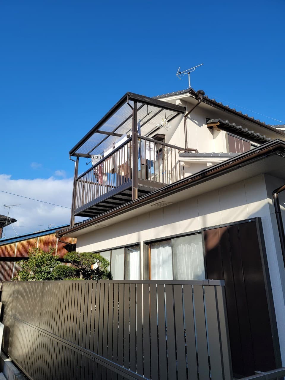 バルコニー設置 | 名古屋市中村区のエクステリア工事ならイズ美