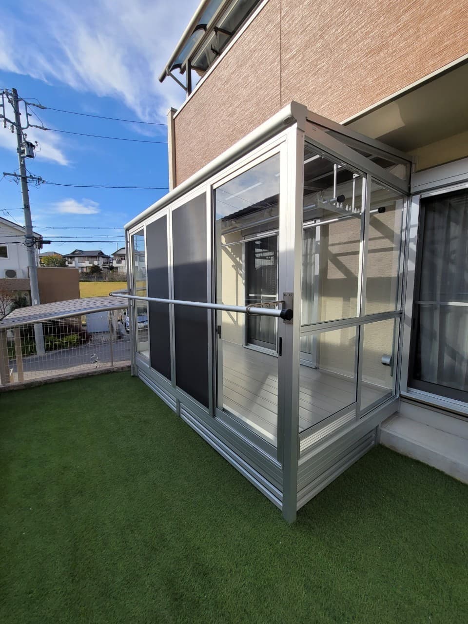 サンルーム設置 | 名古屋市中村区のエクステリア工事ならイズ美