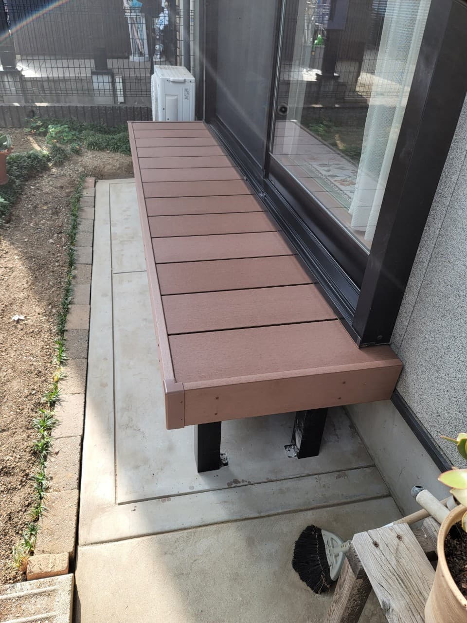 ウッドデッキ設置 | 名古屋市中村区のエクステリア工事ならイズ美