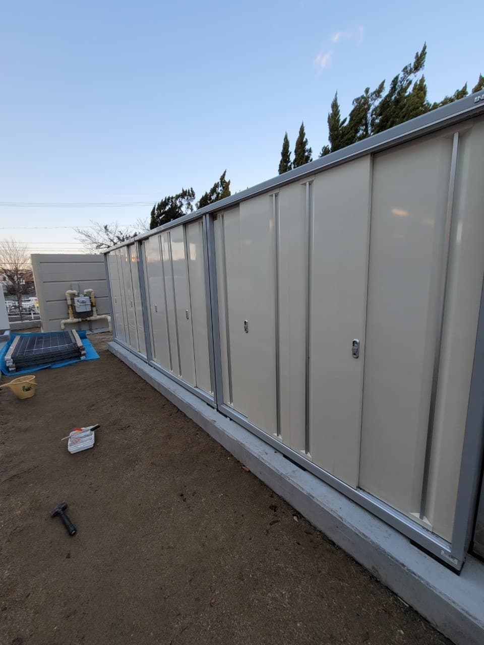 物置設置 | 名古屋市中村区のエクステリア工事ならイズ美